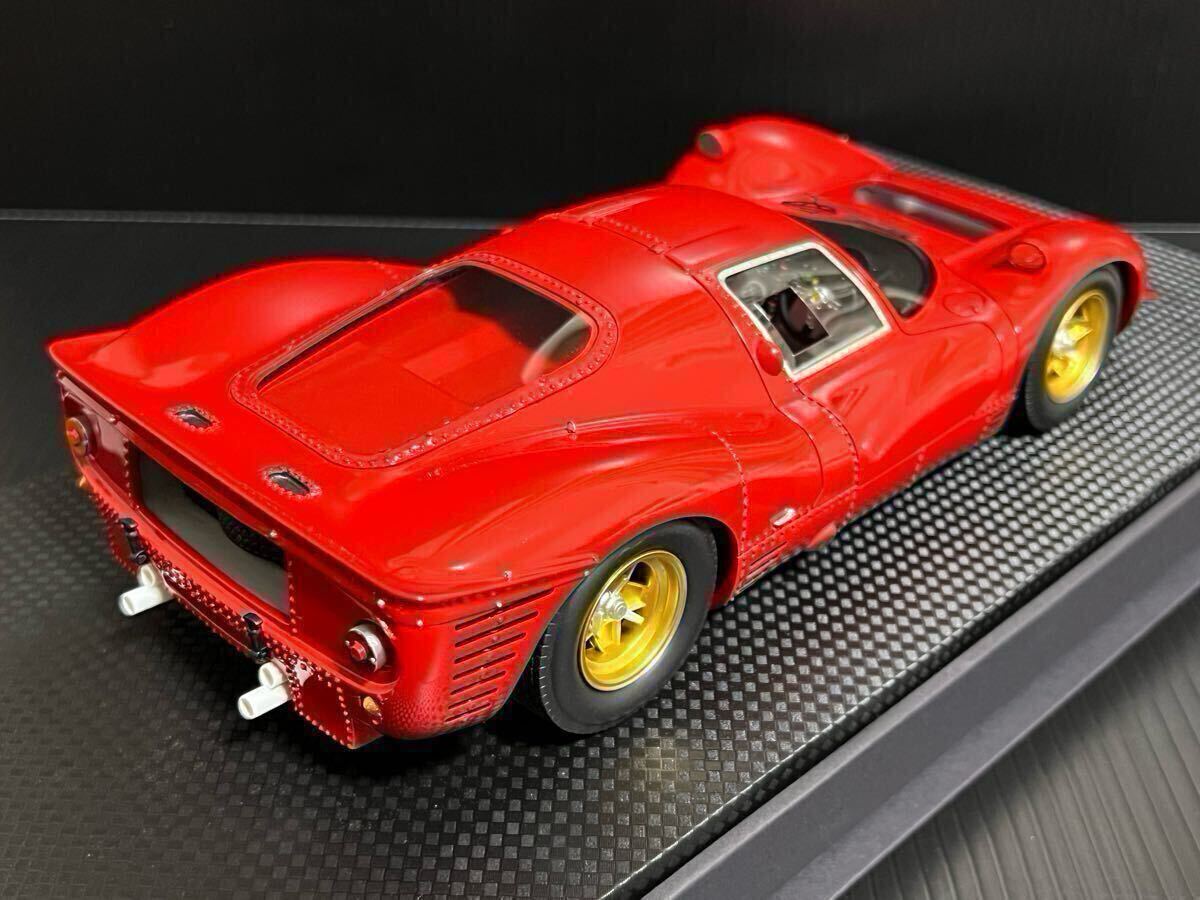 1/18 TOPMARQUES верх maru kesFerrari 330 P4 red Ferrari красный No.GRP006C