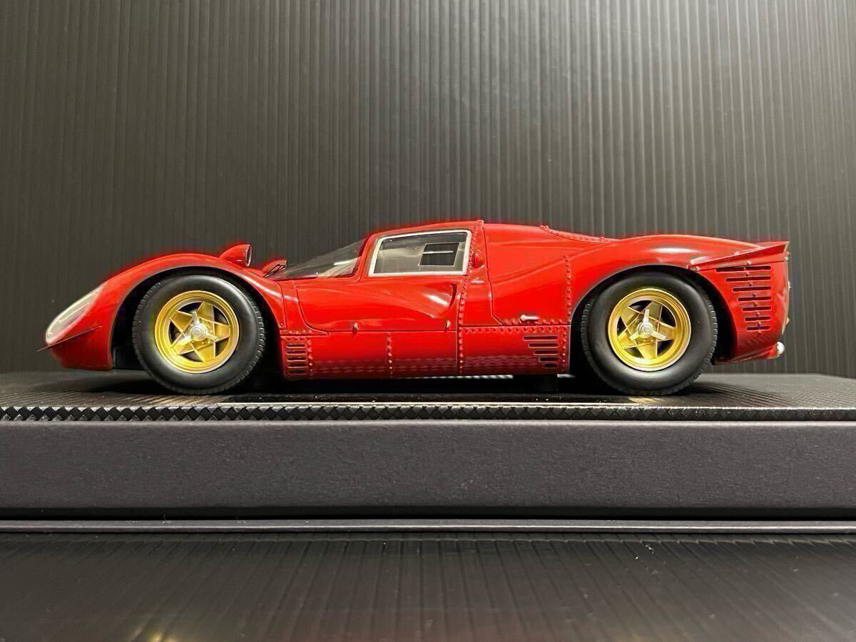 1/18 TOPMARQUES верх maru kesFerrari 330 P4 red Ferrari красный No.GRP006C