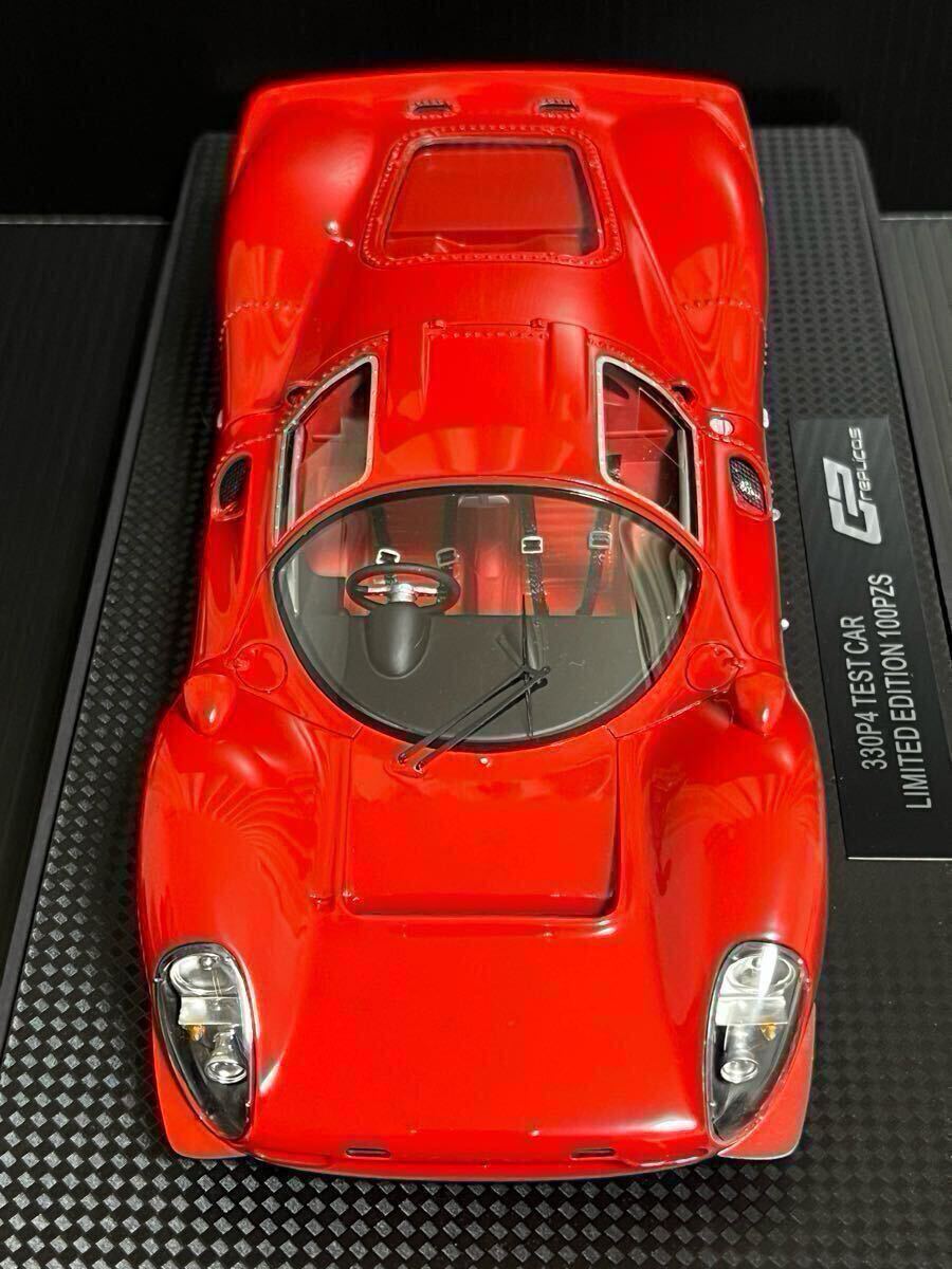 1/18 TOPMARQUES верх maru kesFerrari 330 P4 red Ferrari красный No.GRP006C