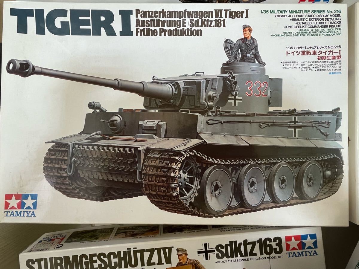 12 пункт суммировать Tamiya TIGER I Panther Gre Opal do2 др. Германия серия пластиковая модель не собран суммировать 1/35 шкала пластиковая модель битва . машина 
