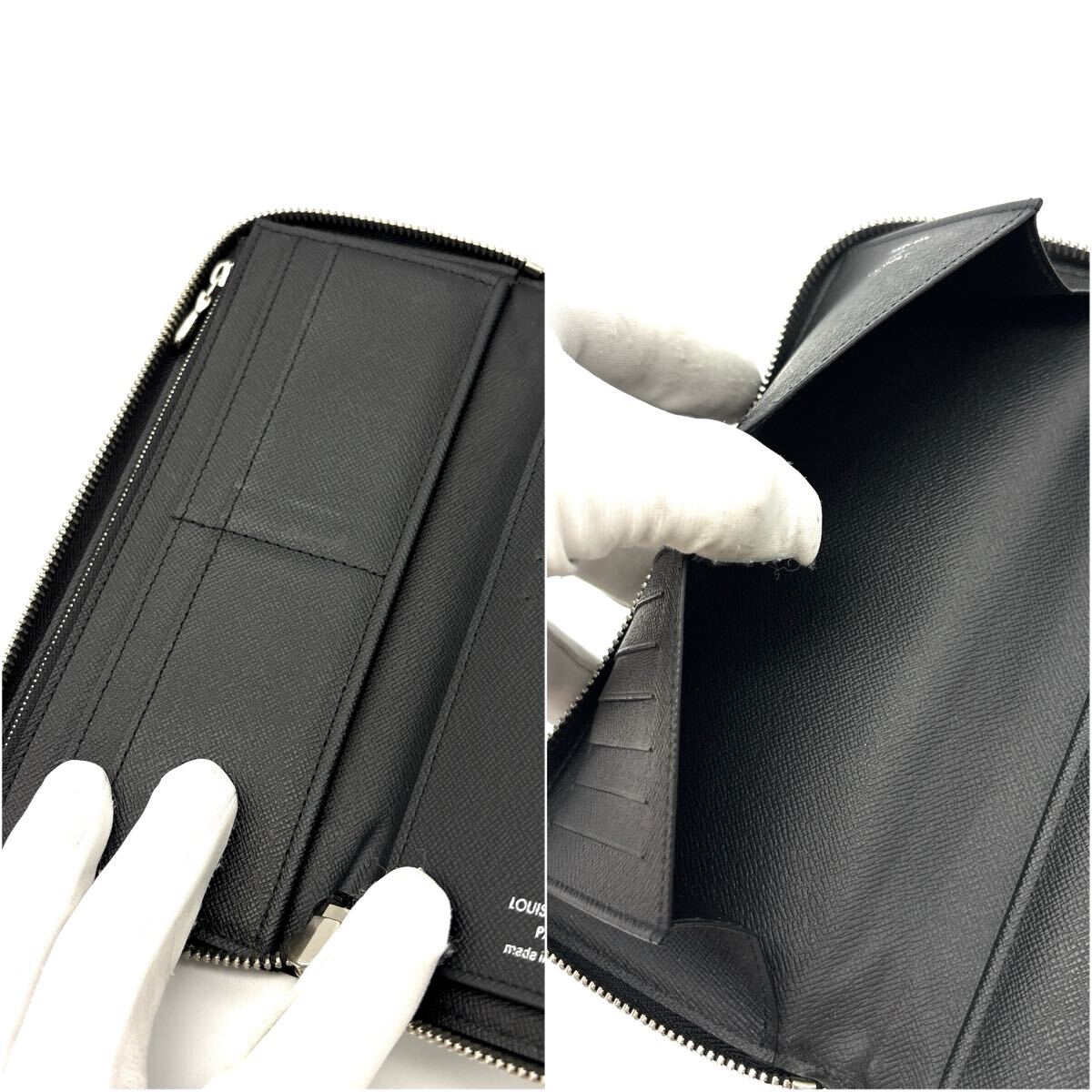 現(xiàn)行◆未使用級◆LOUIS VUITTON ルイヴィトン ジッピーヴェルティカル 長財布 ダミエグラフィット ラウンドファスナー ブラック