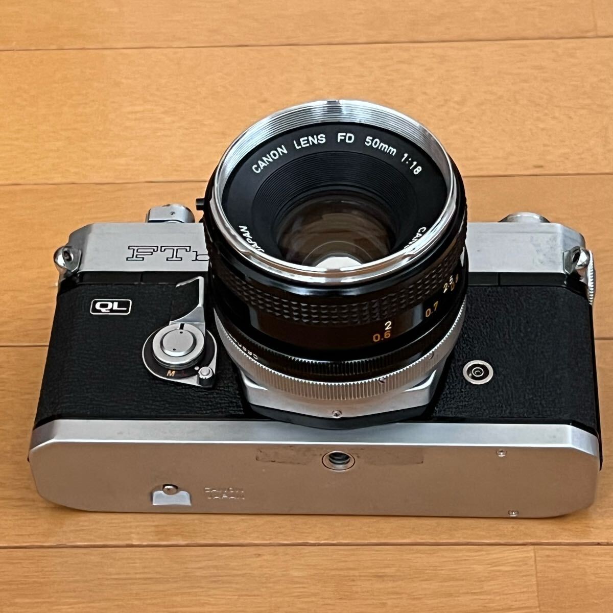 CANON キャノン FTb 50mm レンズセット シャッター作動 光度計未確認 フィルムカメラ レンズセット ジャンク扱い