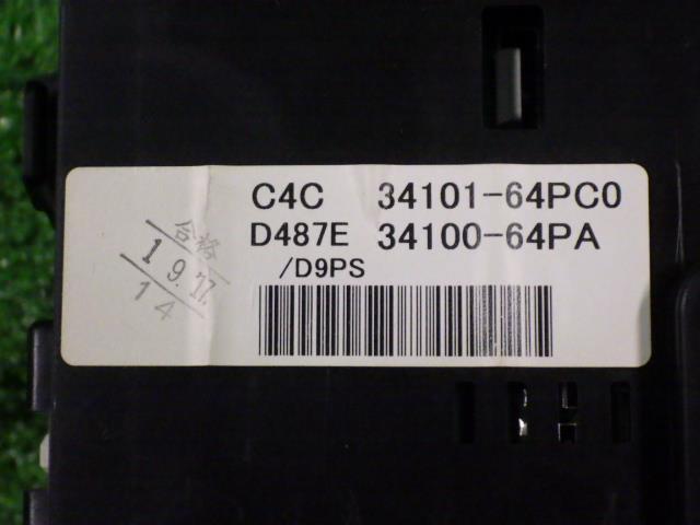 ミニキャブ EBD-DS17V スピードメーター MQ513121 34101-64PC0 9028