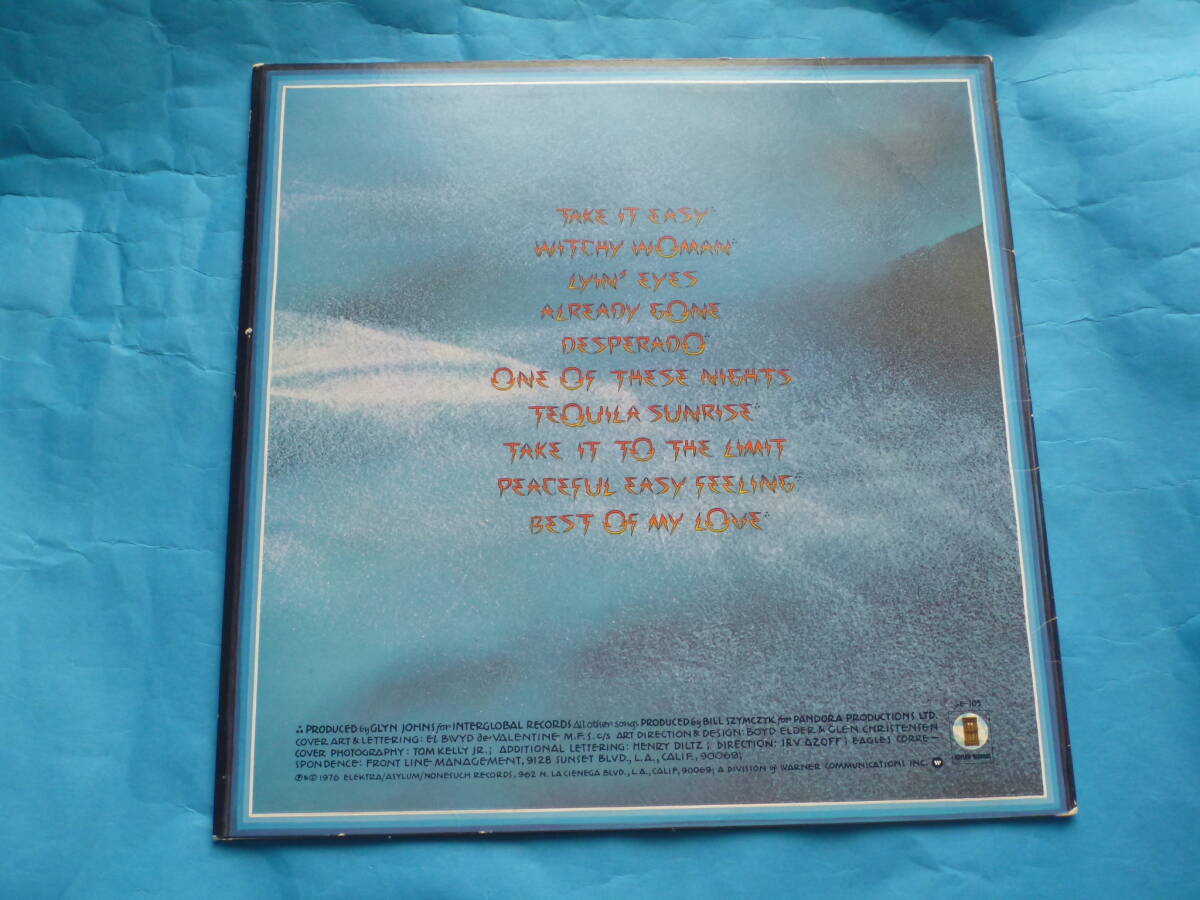 Eagles Their Greatest Hits 1971-1975 米盤　　533_画像2