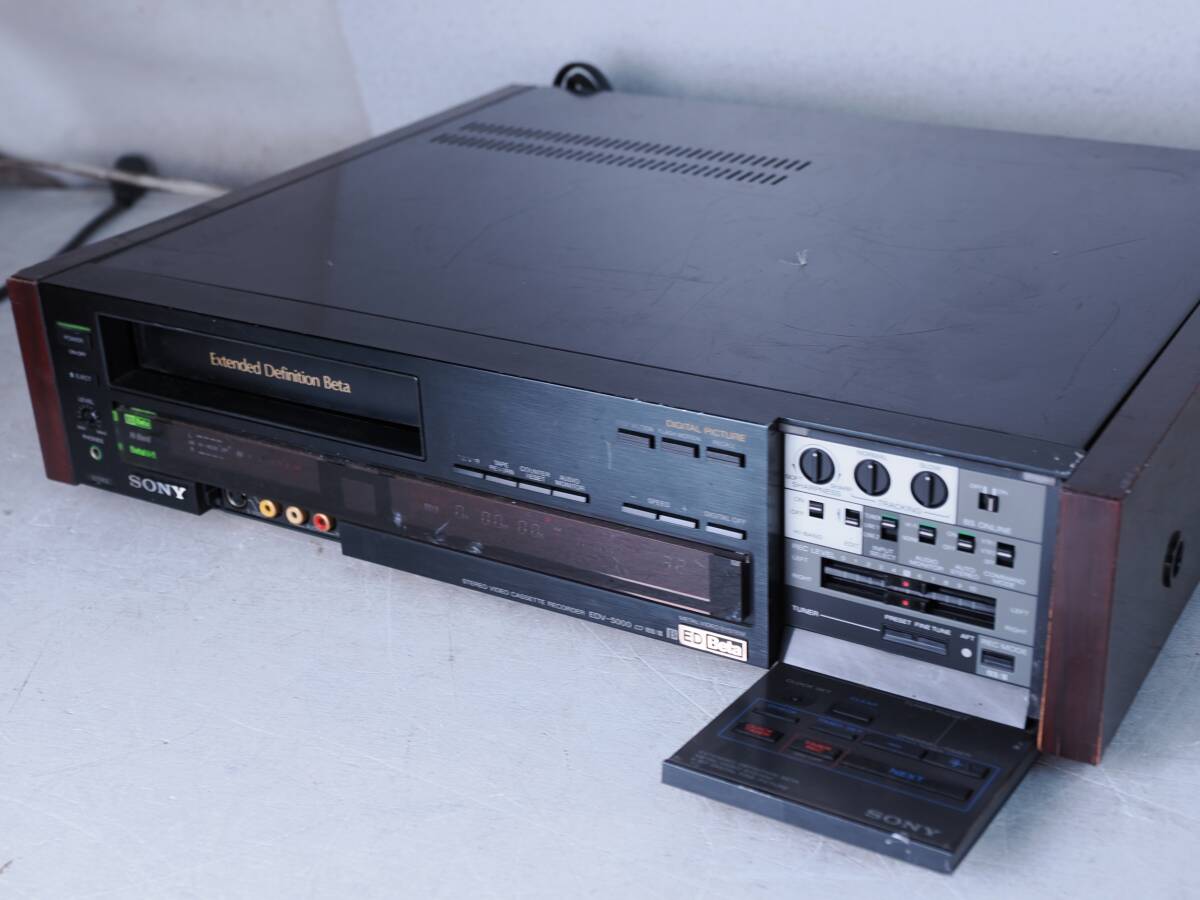SONY EDV-5000 EDベータ ビデオデッキ 【中古整備品