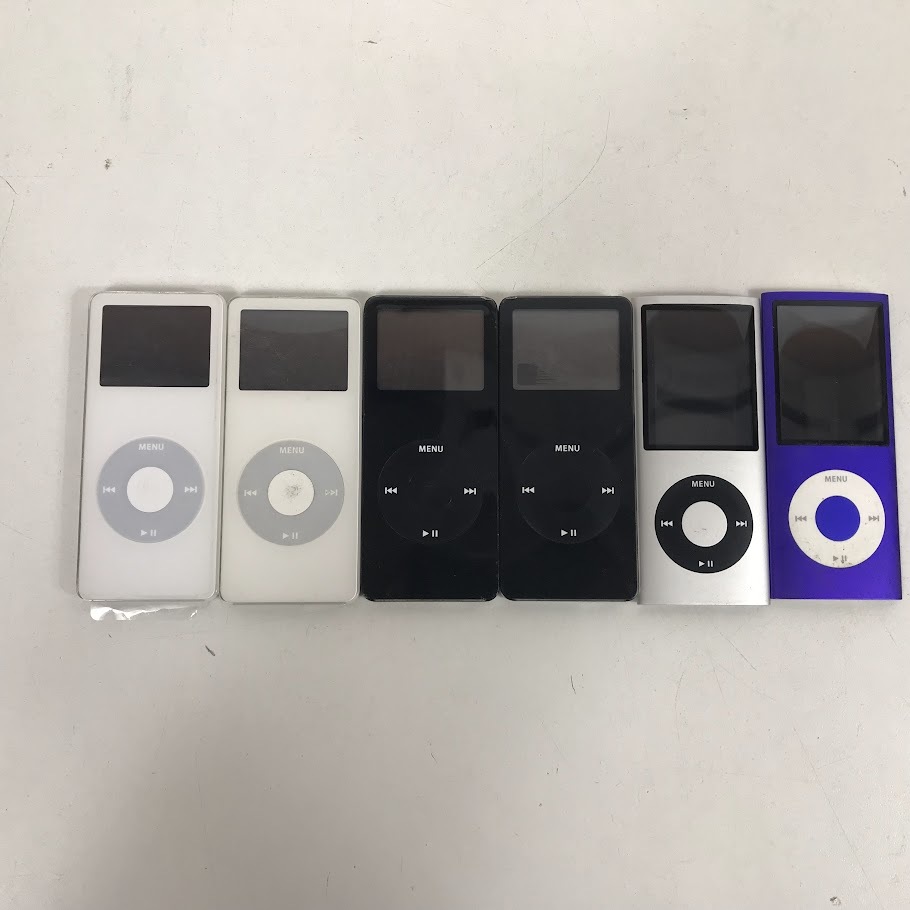 ☆iPod nano 6臺(tái) まとめ セット Apple アップル アイポッド ジャンク