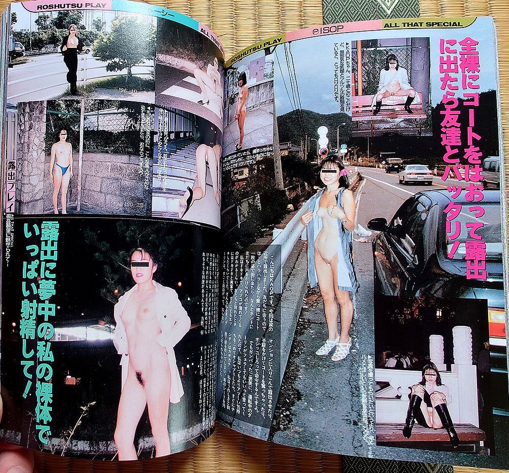 発熱にゃんにゃんPRESS　1997年２月號 ～ 1998年８月號 不揃い9冊セット　ニャン2倶楽部　超美品　野外露出　素人投稿