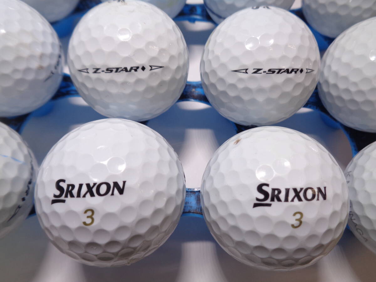 [0606010] スリクソン ゼットスター ダイヤモンド 23年 SRIXON Z?STAR 12球 ロストボール 【中古】