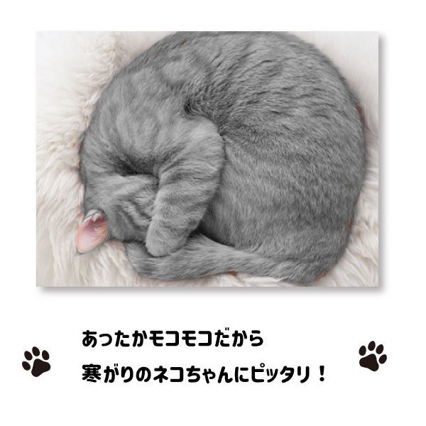送料無料 ネコのハンモック [ホワイト] 選べるサイズ M/L もこもこ あったか ボア 冬用 貓 ねこ ベッド ナスカン 寒さ対策 耐荷重 15kg