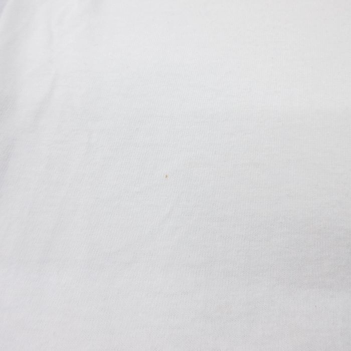 XL/古着 ヘインズ 半袖 ビンテージ Tシャツ メンズ 90s メッセージ 花 コットン クルーネック 白 ホワイト 25jun04 中古_画像9