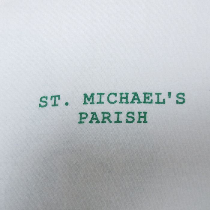 XL/古着 ヘインズ 半袖 ビンテージ Tシャツ メンズ 00s クローバー コットン クルーネック 白 ホワイト 25jun14 中古_画像3