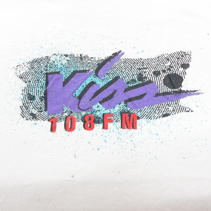 【50%OFF】XL/古著 リー Lee 半袖 ビンテージ Tシャツ メンズ 90s 大きいサイズ コットン クルーネック 白 ホワイト 24mar05 中古 5OF