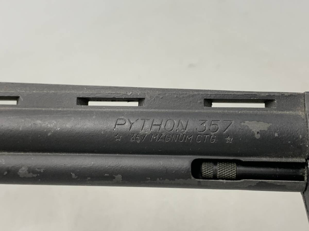 6＃G/7357　COLT コルト PYTHON パイソン 357 MAGNUM CTG マグナム 日本制　ASGK刻印　現(xiàn)狀/未確認　60サイズ