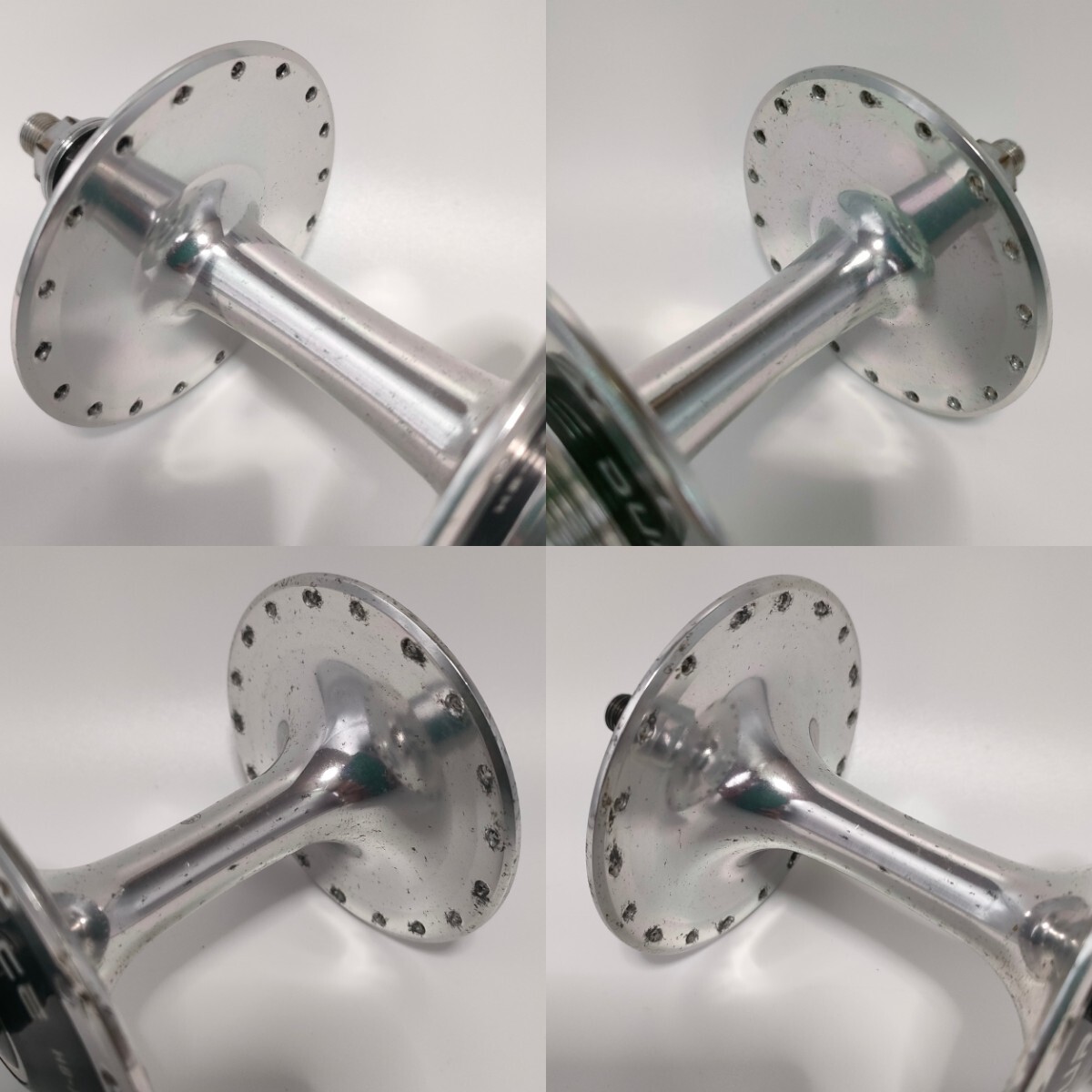 ☆値下げ☆　DURA-ACE HB-7600 前後セットハブ36穴　NJS Shimano Dura Ace 7600 NJS 36h hub set | Retrogression