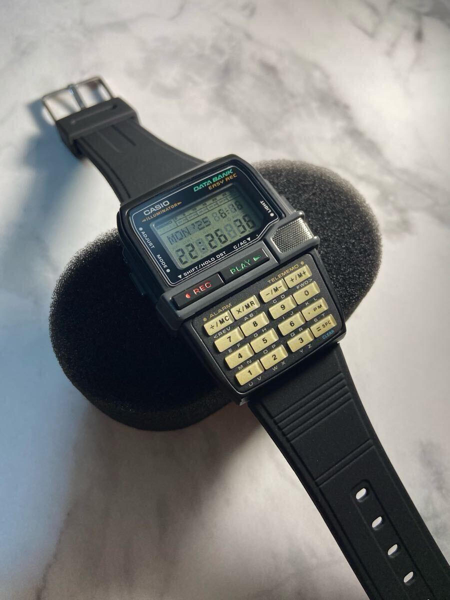 時計 CASIO DATABANK EASYREC 希少極美品90's Vintage カシオ CASIO DATABANK EASY REC DBC