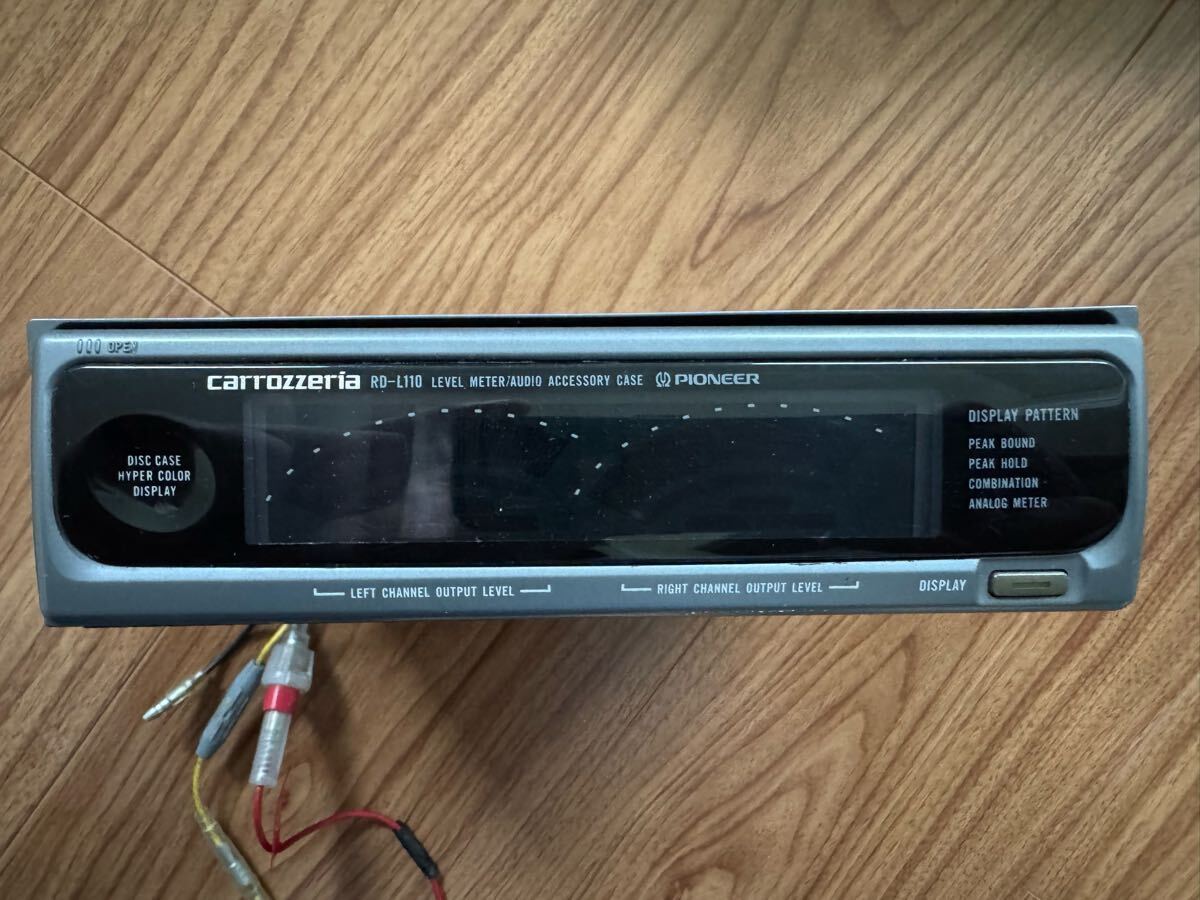 pioneer carrozzeria Carozzeria RD-L110 цифровой индикатор уровня in ji старый машина подлинная вещь Hakosuka Ken&Mary Japan gx51gx61gx71cressida