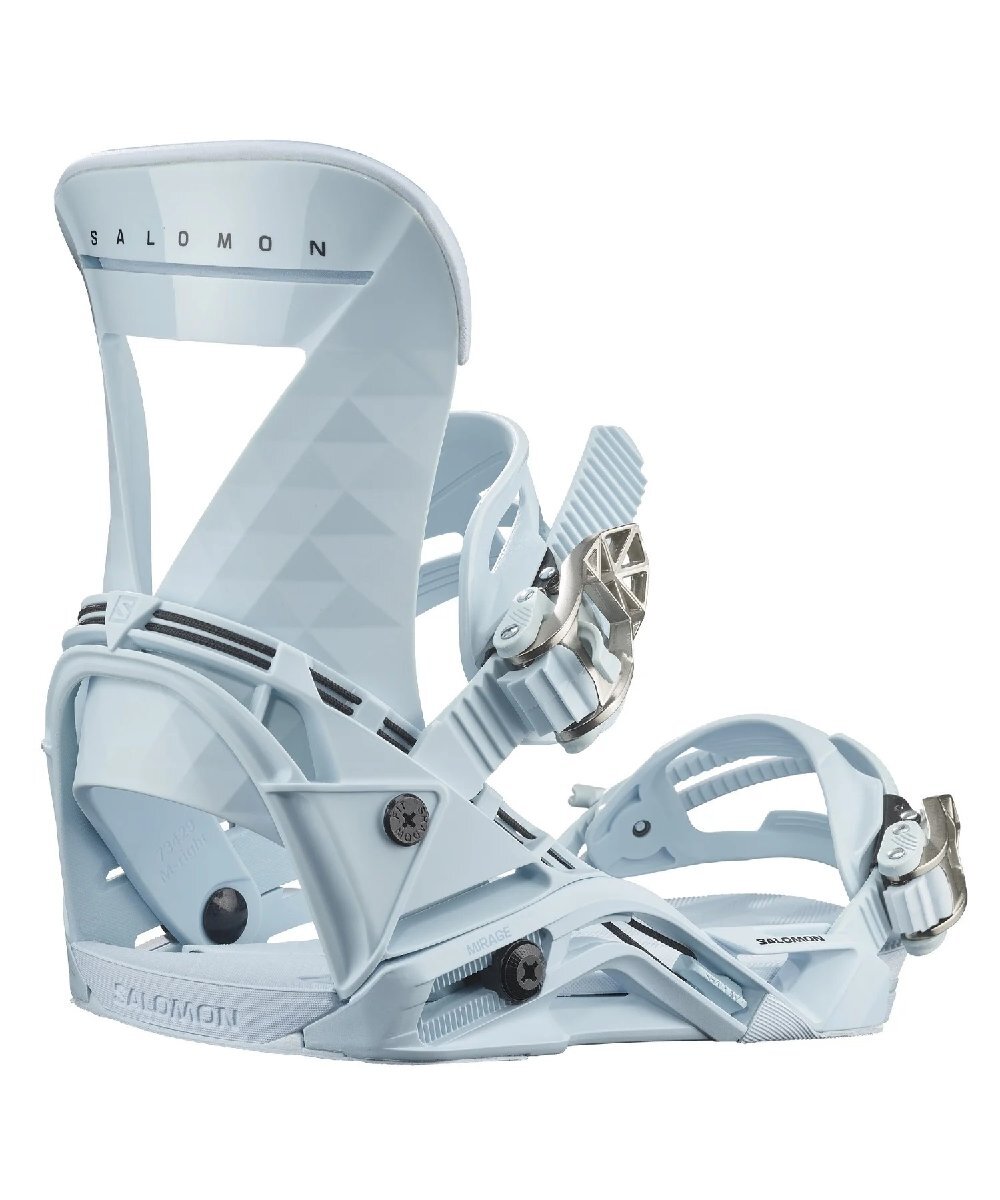 新品未使用 24-25 SALOMON MIRAGE BLUE Sサイズ レディース ビンディング スノーボード　