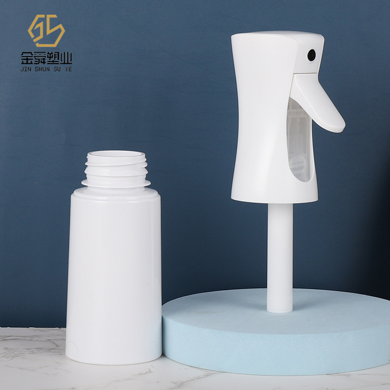 水 300ml 黒 スプレーボトル ミスト 化粧水 観葉植物 おしゃれ クリア