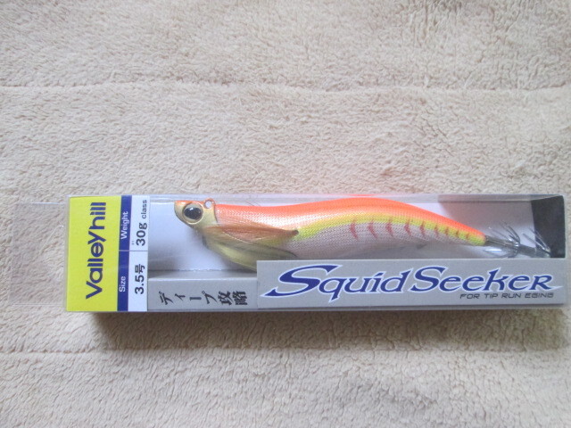 限定カラー バレーヒル スクイッドシーカー 3.5號(hào) 30g OR／金