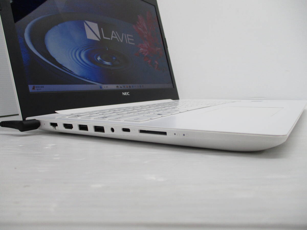 ★オススメ美品!フルHD+Corei7+SSD512GB+メモリ12GB★NEC PC-SN186JDAF(量販店モデルNS700/Kと同等）★Win11 Core i7 8550U USB-TypeC