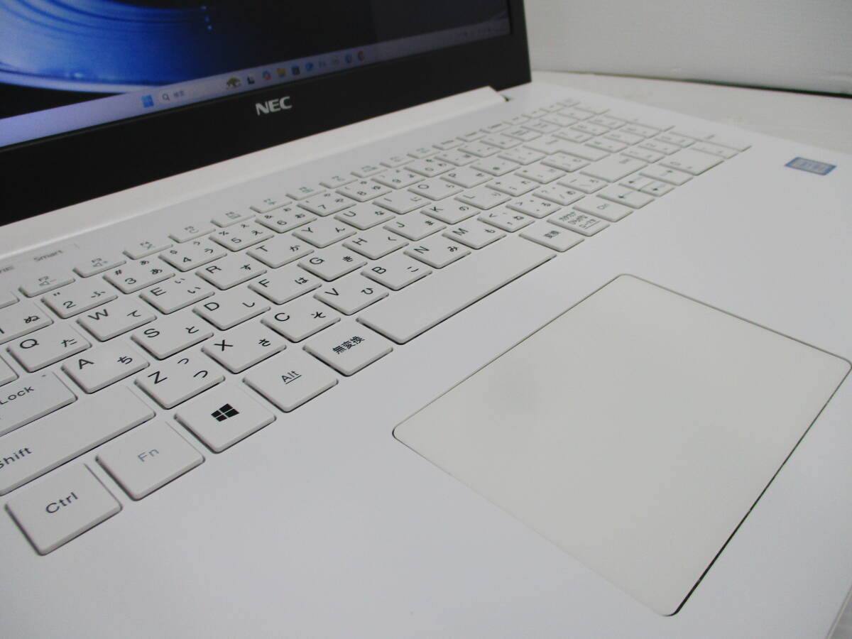 ★オススメ美品!フルHD+Corei7+SSD512GB+メモリ12GB★NEC PC-SN186JDAF(量販店モデルNS700/Kと同等）★Win11 Core i7 8550U USB-TypeC