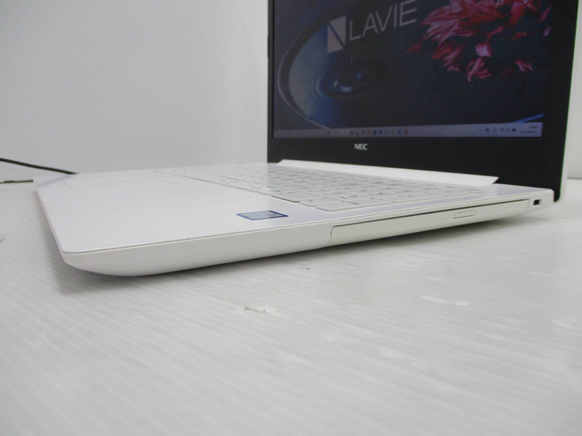 ★オススメ美品!フルHD+Corei7+SSD512GB+メモリ12GB★NEC PC-SN186JDAF(量販店モデルNS700/Kと同等）★Win11 Core i7 8550U USB-TypeC