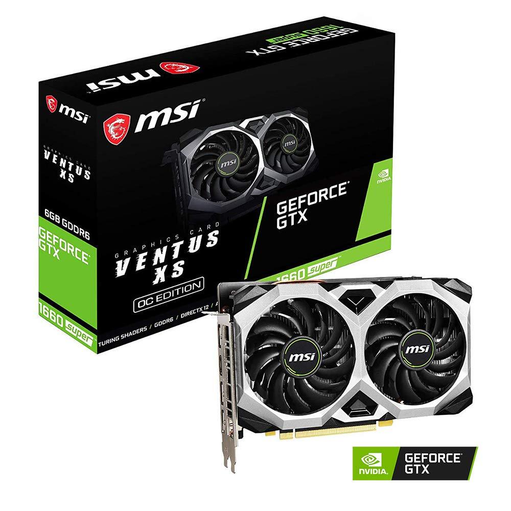[ б/у ]MSI GeForce GTX 1660 SUPER VENTUS XS OC графика панель VD7111