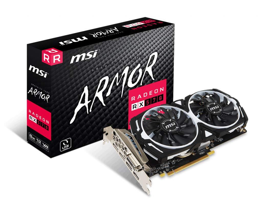 [ б/у ]MSI Radeon RX 570 ARMOR 8G J графика панель VD7195