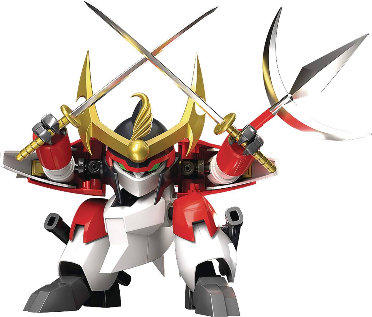 【中古】マックスファクトリー PLAMAX 魔神英雄伝ワタル MS-10 戦王丸 ノンスケール ABS&PS&PE製 組み立て式プラスチックモデル