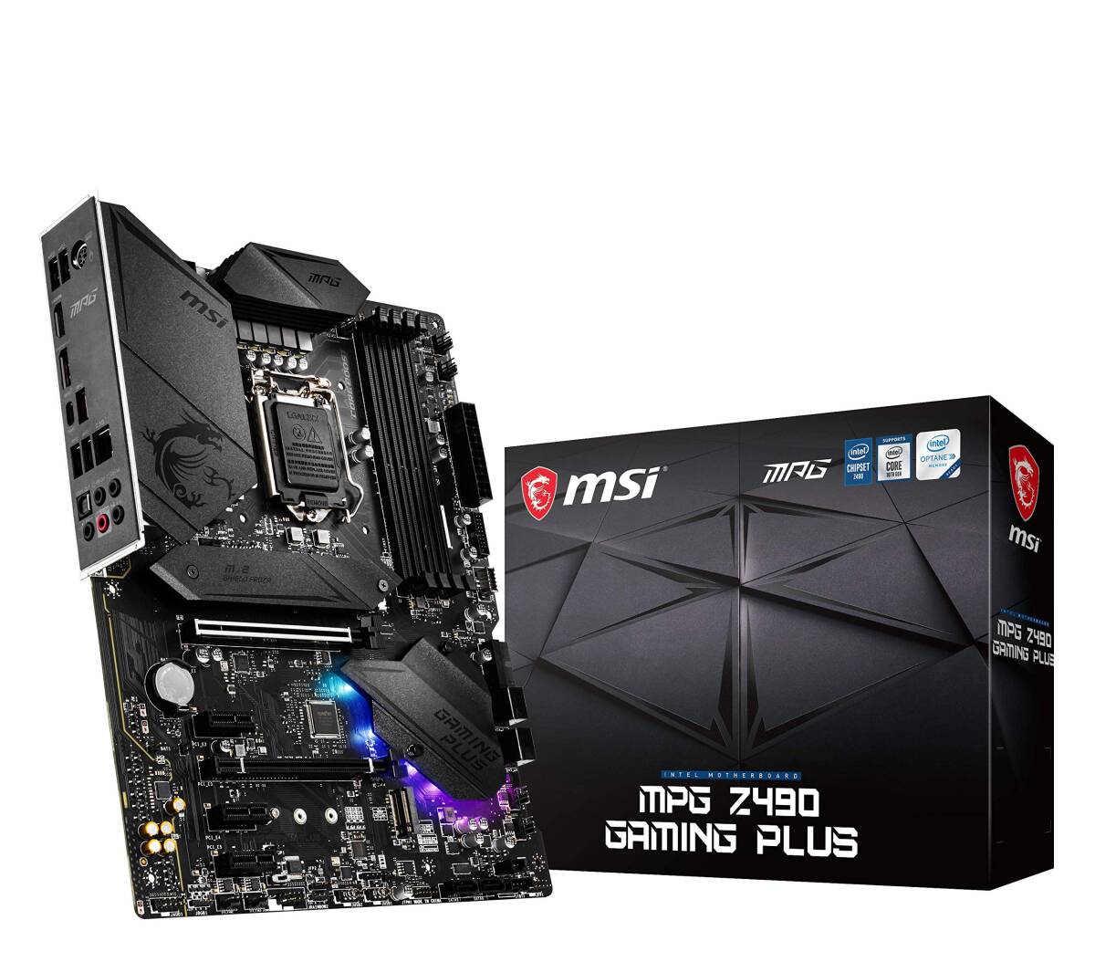 [ б/у ]MSI MPG Z490 GAMING PLUS материнская плата ATX [Intel Z490 набор микросхем установка ] MB4954