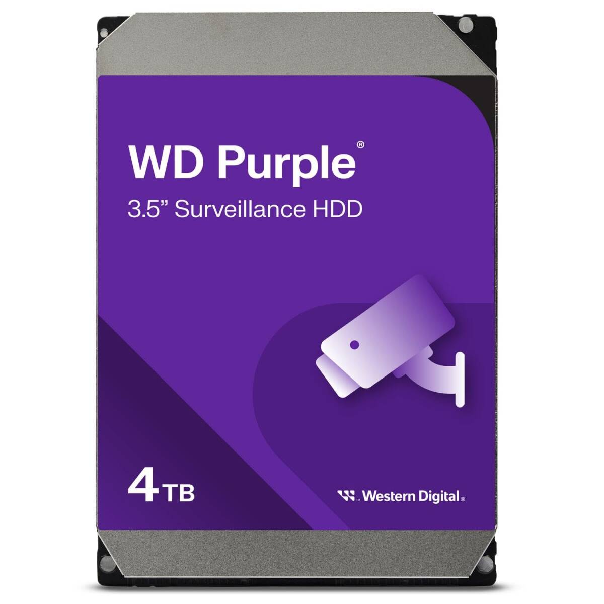 [ б/у ]Western Digital HDD 4TB WD Purple мониторинг система 3.5 дюймовый встроенный HDD WD40PURZ