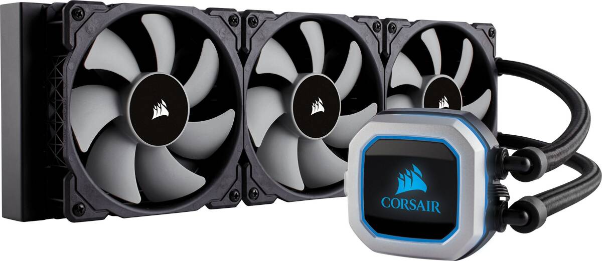 [ б/у ]Corsair H150i PRO RGB водяное охлаждение CPU кондиционер [Intel/AMD обе соответствует ] FN1149 CW-9060031-WW