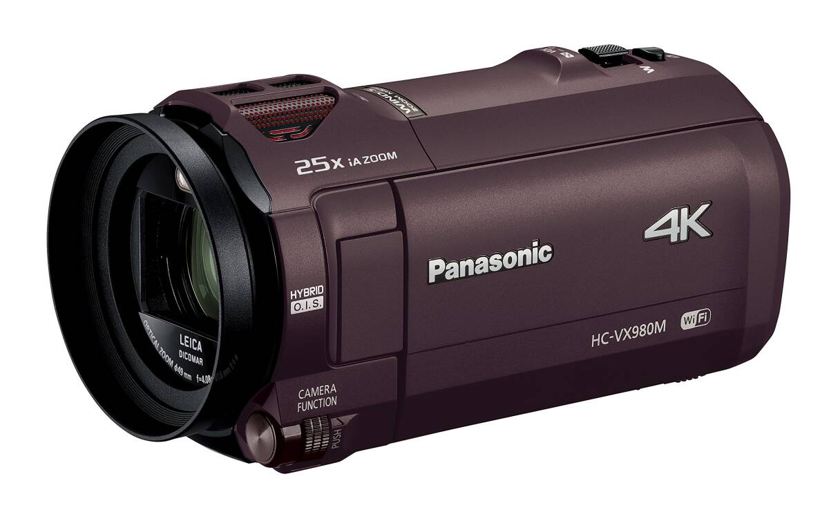 Panasonic HC-VX980M 4K ビデオカメラ　美中古 中古】パナソニック デジタル4Kビデオカメラ VX980M 64GB あと