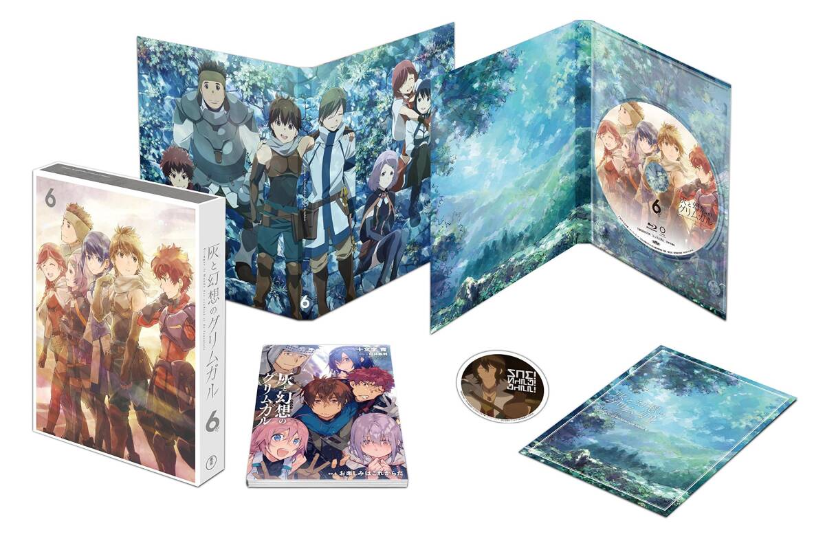 灰と幻想のグリムガル (初回生産限定版) 全6巻セット [マーケットプレイス Blu-rayセット] 2zzhgl6 中古】【非常に良い】灰と幻想のグリムガル (初回生産限定版) 全