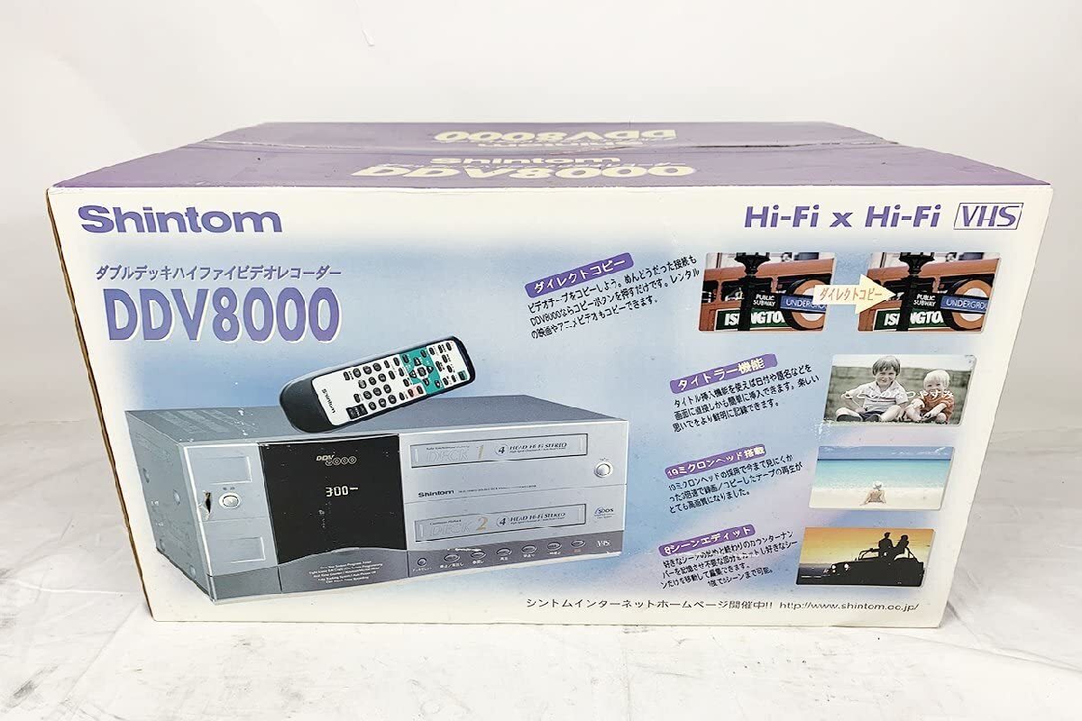 Shintom DDV 8000 4ヘッドHi-Fiステレオ Shintom DDV 8000 4ヘッドHi-Fiステレオ 中古】shintom DDV8000