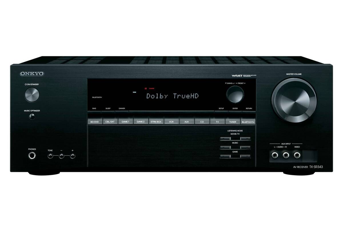 【中古】ONKYO TX-SR343 AVレシーバー 5.1ch/Bluetooth対応 ブラック TX-SR343(B) 【国内正規品】 その他