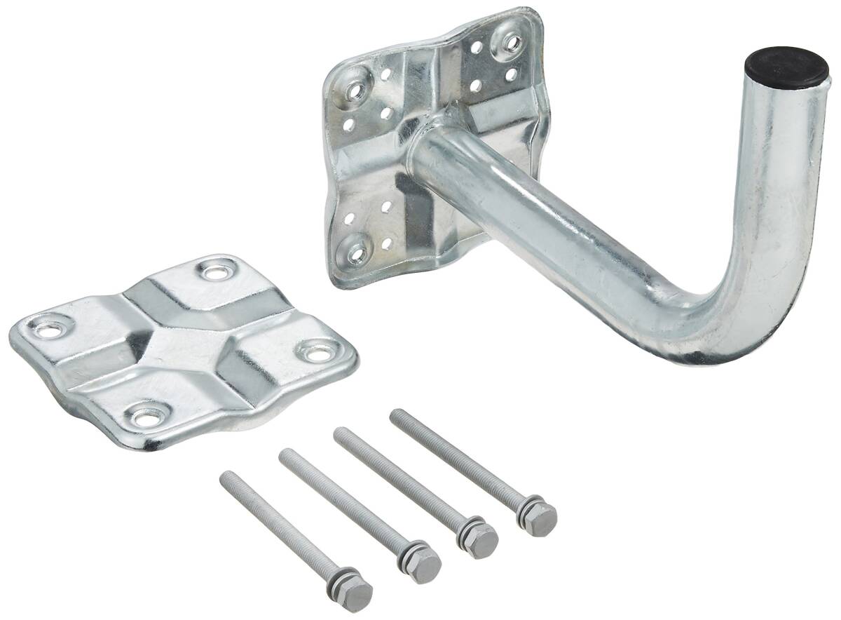 てて 中古】DXアンテナ ベランダ取付金具 BS・CSアンテナ用 (45形以下