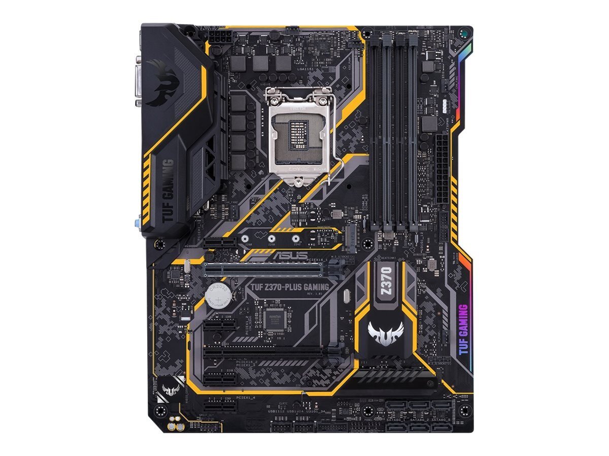 [ б/у ]ASUS Intel Z370 установка LGA1151 соответствует материнская плата TUF Z370-PLUS GAMING [ATX]