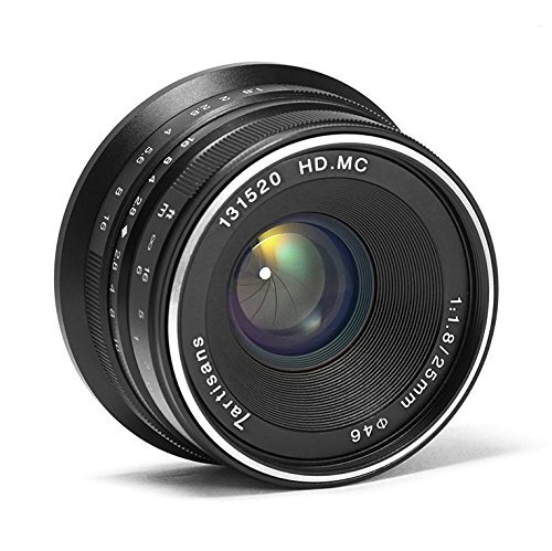 中古】7artisans 25mm F1.8 Fujiカメラ用レンズ APS-C 富士