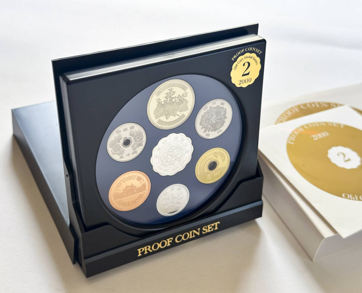 2000年 プルーフコインセット 旧貨幣メダルシリーズ 2000年 プルーフコインセット 旧貨幣メダルシリーズ プルーフ
