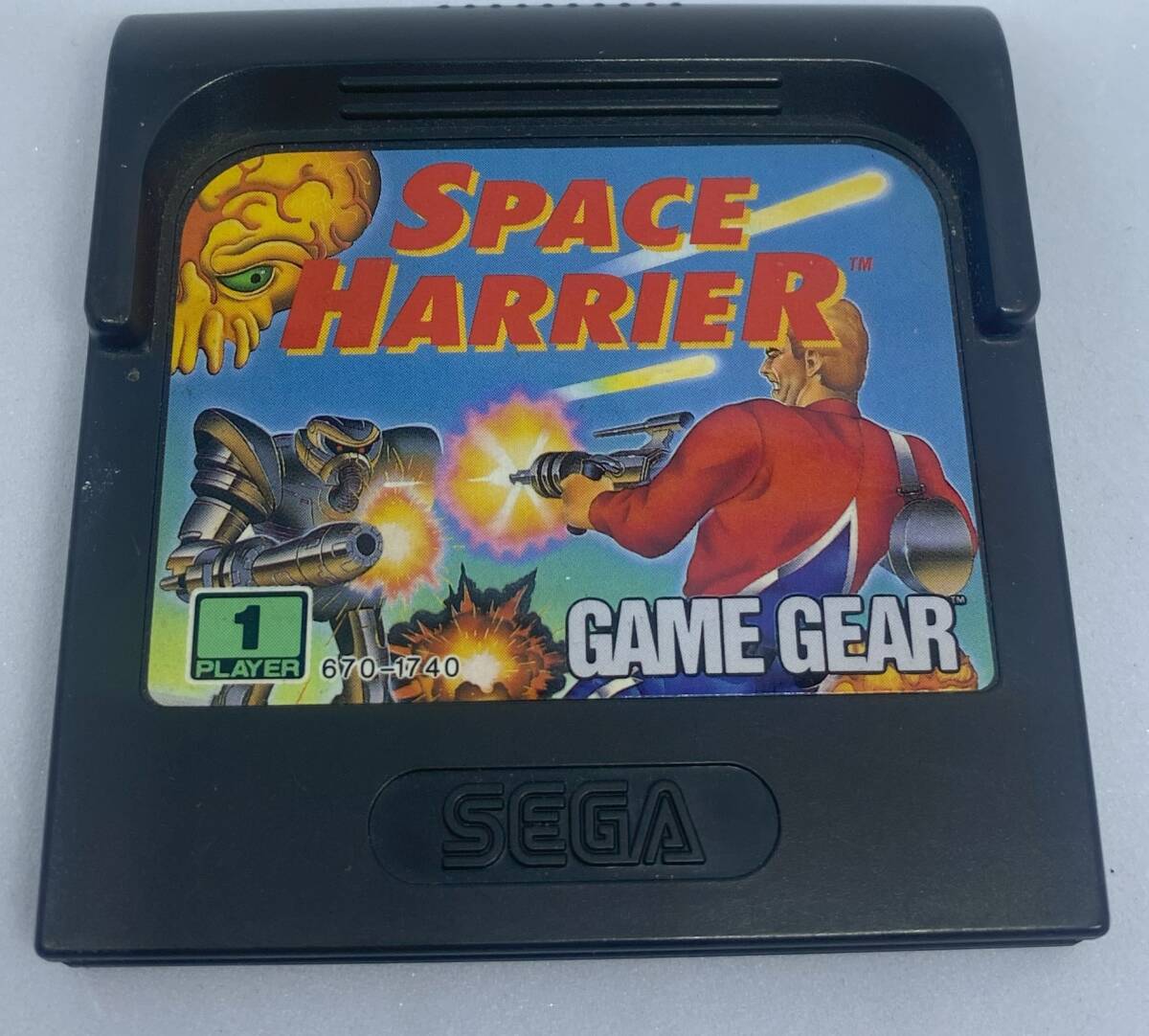 ★海外版?歐州版★GG?ゲームギア★ Space Harrier スペースハリアー 中古