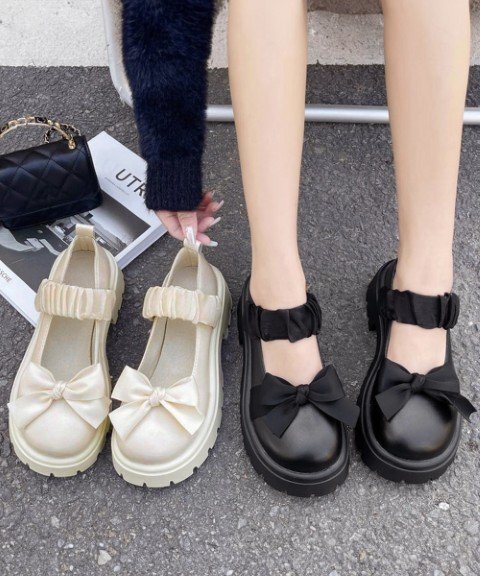  лента толщина низ Loafer туфли-лодочки раунд tu24.0cm(38) черный 