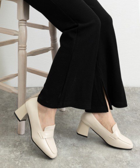  Loafer туфли-лодочки коричневый n ключ каблук обувь 24.5cm(39) черный 