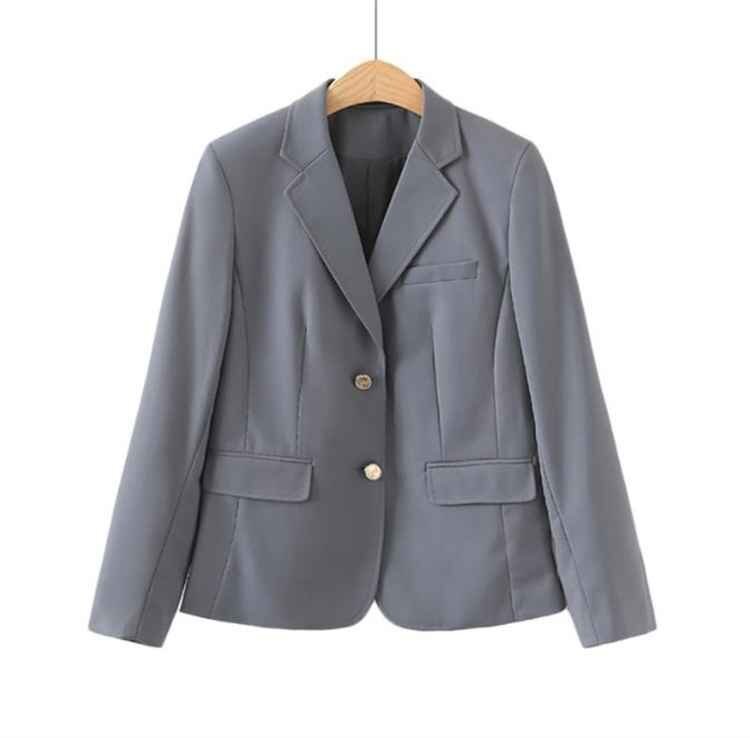 學生服風 ブレザー コスプレ衣裝 ジャケット 制服 大きいサイズあり XS グレー