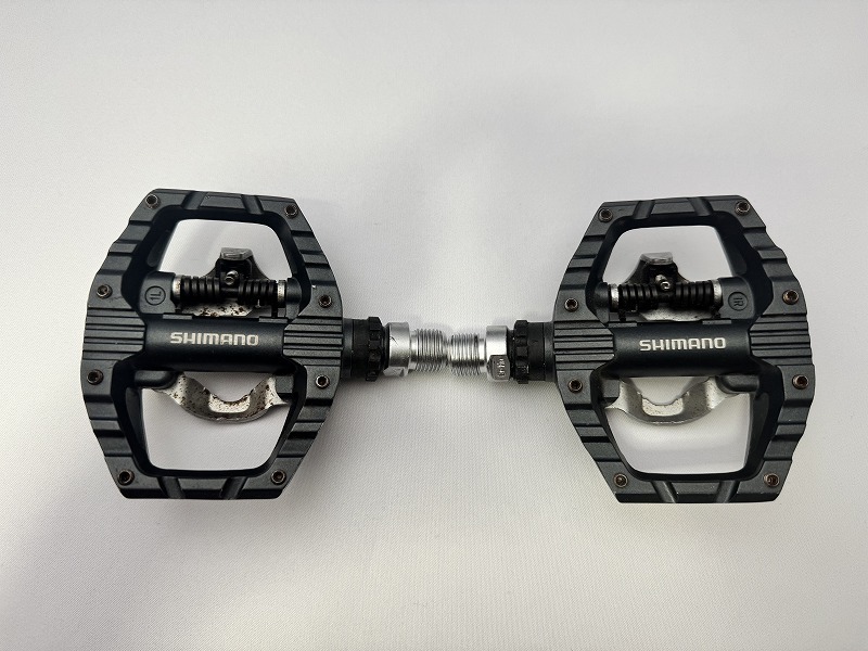 シマノ SHIMANO SPDペダル PD-EH500 片面SPD 片面フラット SMSH56クリート付屬 ＆ シマノ CT5 SPD ビンディングシューズ 