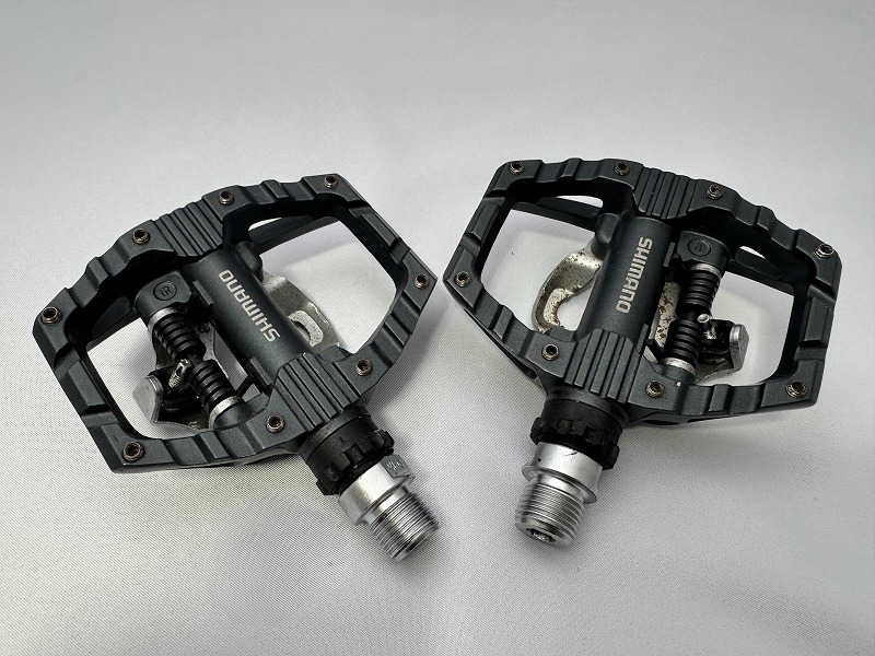 シマノ SHIMANO SPDペダル PD-EH500 片面SPD 片面フラット SMSH56クリート付屬 ＆ シマノ CT5 SPD ビンディングシューズ 
