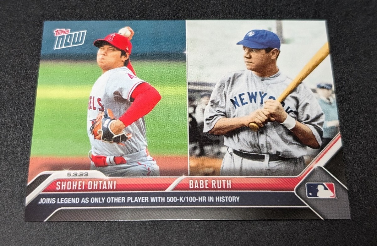 topps now 大谷翔平 ベーブ・ルース MLB 侍ジャパン #233 16 topps now 大谷翔平 ベーブ・ルース MLB 侍ジャパン #233 16