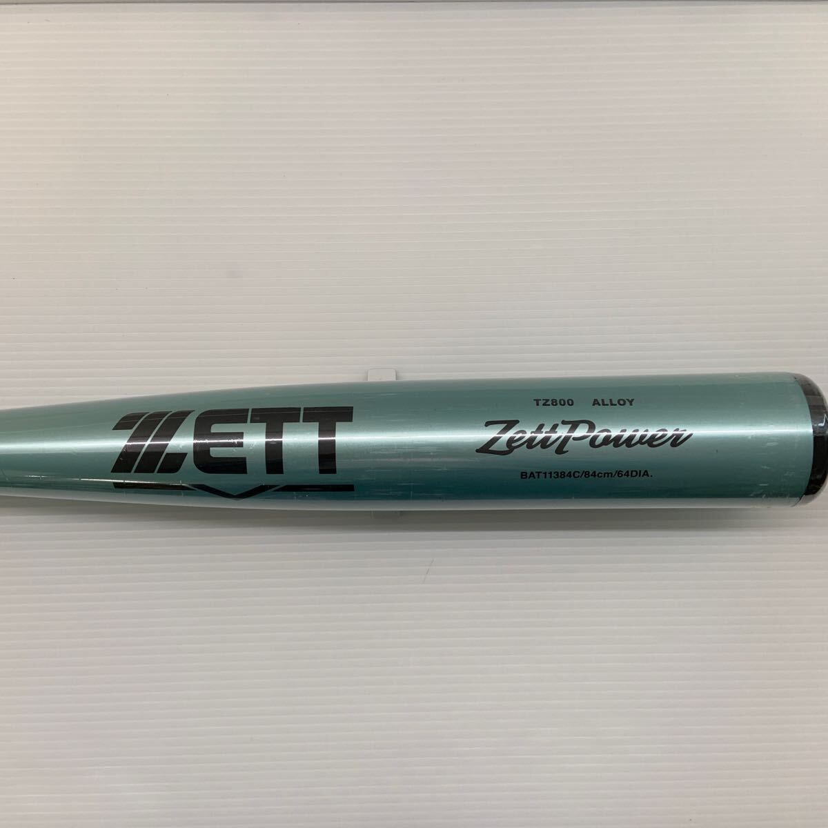 B-6745 未使用品 ゼット ZETT ゼットパワー 硬式 84cm BAT11384C 新基準(zhǔn) 金屬バット 野球