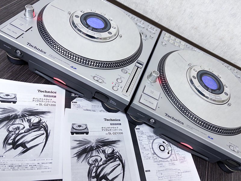 ^Technics SL-DZ1200 CDJ 2 шт. комплект цифровой проигрыватель Technics ^