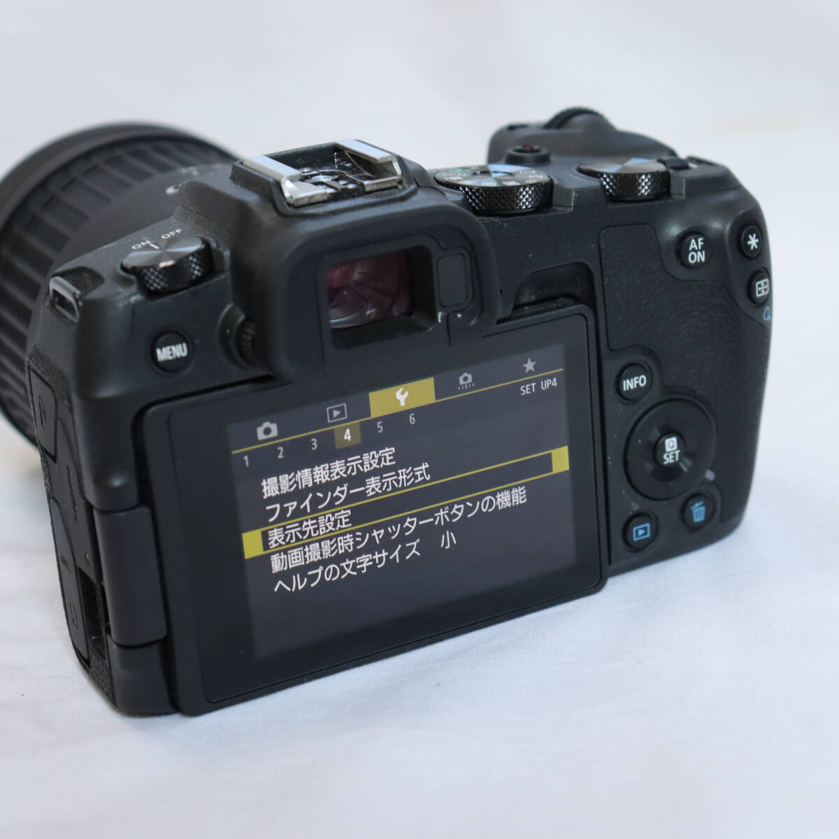1円スタート1スタ【CANON】キャノン　EOS RP RF24-105mm Ｆ4-7.1 IS STM ミラーレスデジタル一眼レフ　フルサイズ　通電確認(rèn)済み